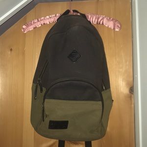 Olive green backpack